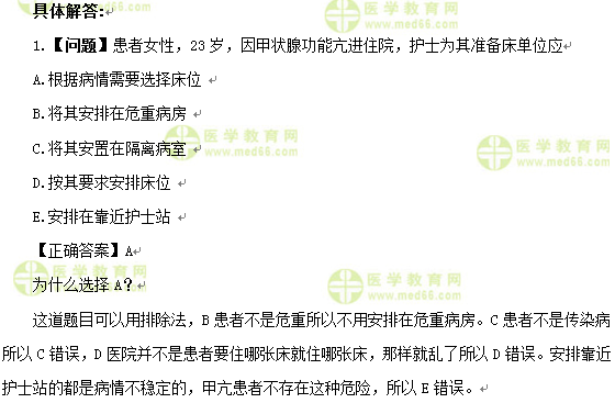 護士執(zhí)業(yè)資格考試:《答疑周刊》2017年第7期