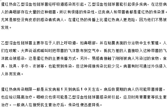 小兒猩紅熱是通過(guò)哪些途徑來(lái)進(jìn)行傳播的呢？