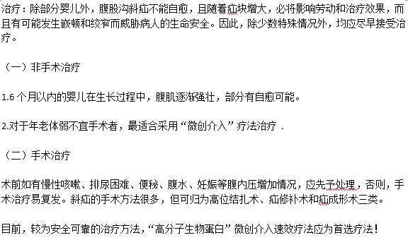 腹股溝斜疝一定要手術(shù)嗎？可以通過(guò)別的方法治愈嗎？