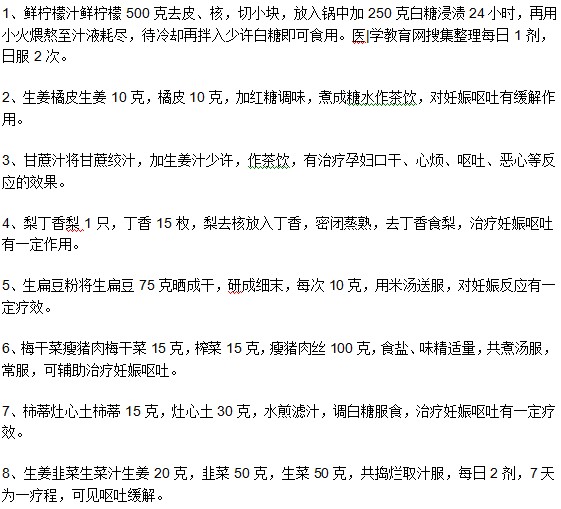 妊娠嘔吐折磨人？試試這些治療偏方！