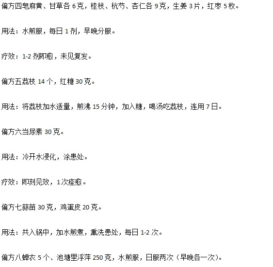 爸爸媽媽們知道小兒蕁麻疹的輔助治療偏方嗎？