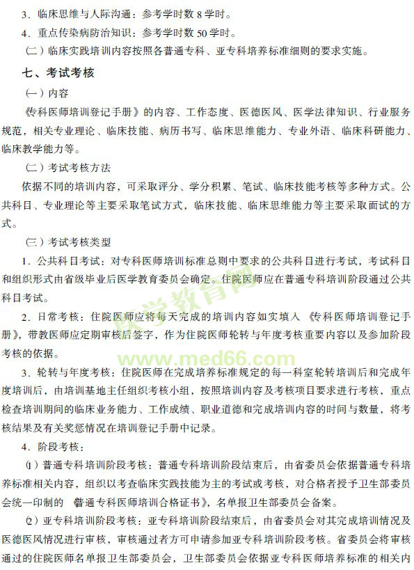 ?？漆t(yī)師培訓(xùn)標(biāo)準(zhǔn)總則