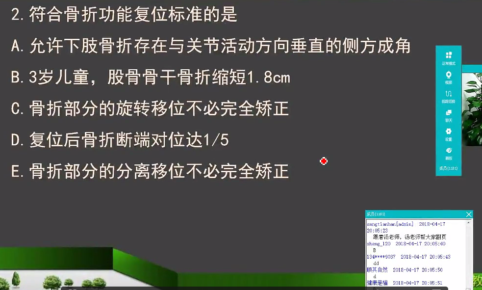 湯以恒講解2018年臨床助理醫(yī)師高頻考點(diǎn)匯總和解題思路