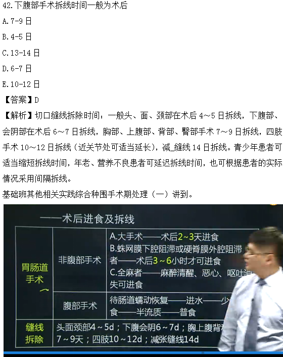 醫(yī)學教育網(wǎng)課程與2018年臨床執(zhí)業(yè)醫(yī)師試題圖文對比第三單元（3）