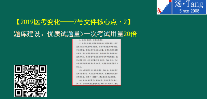 湯神解讀2019年臨床醫(yī)師考試大綱變動(dòng)及考試出題方向預(yù)測