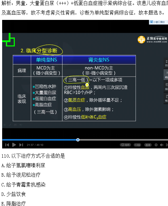 醫(yī)學(xué)教育網(wǎng)課程vs2018年臨床執(zhí)業(yè)醫(yī)師試題圖文對比第四單元（完結(jié)）