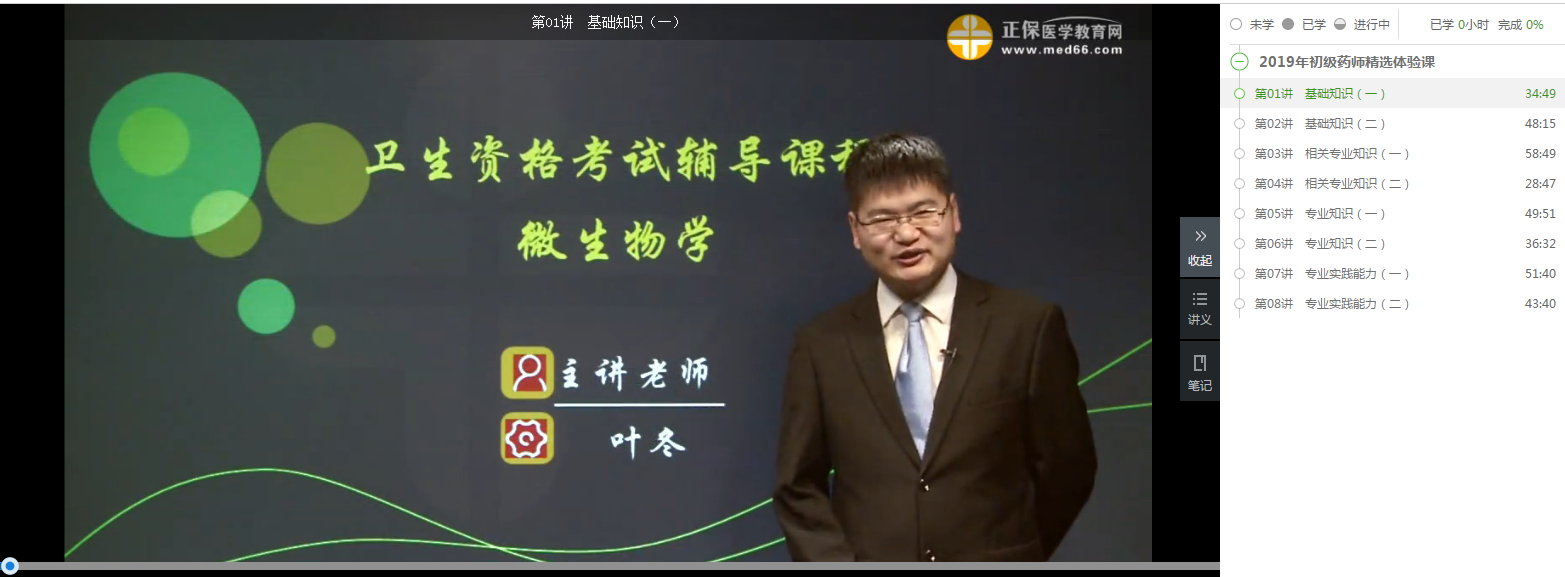 【開年鉅惠】99元的2019初級藥師精品課 免費搶！