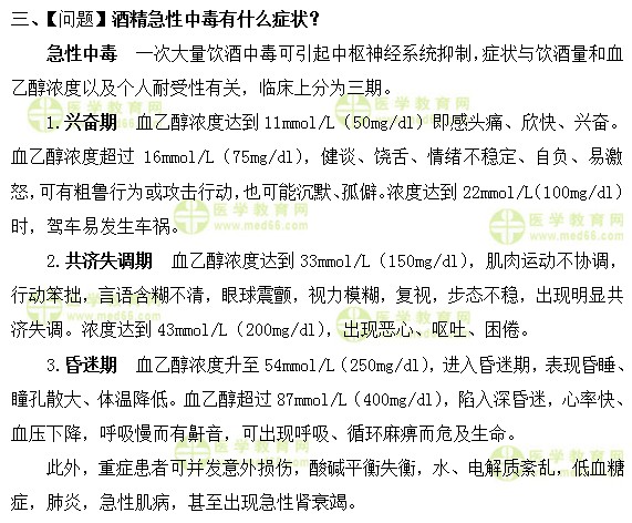 內科主治醫(yī)師考試：《答疑周刊》2019年第39期