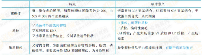 細(xì)菌細(xì)胞結(jié)構(gòu)的醫(yī)學(xué)意義