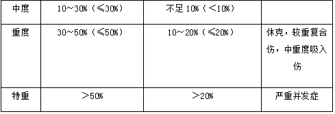 燒傷深度和分度