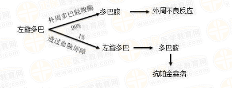 左旋多巴多巴胺