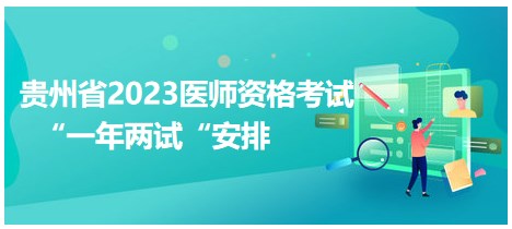 貴州省2023醫(yī)師資格考試二試安排